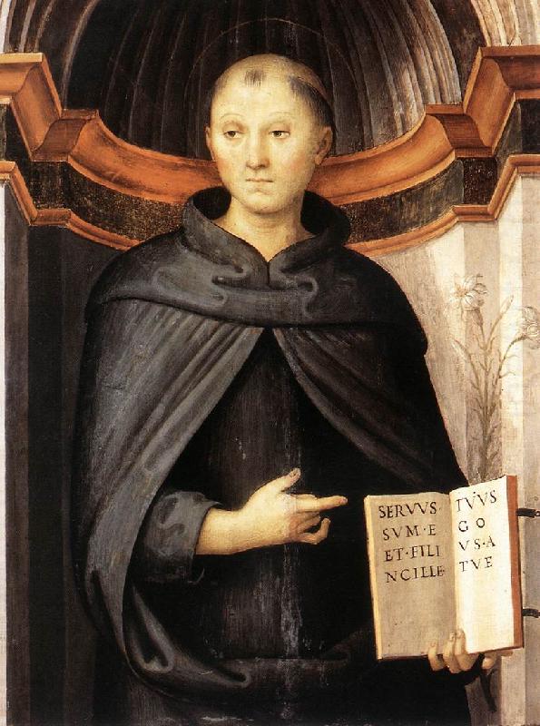 St Nicholas of Tolentino a, PERUGINO, Pietro